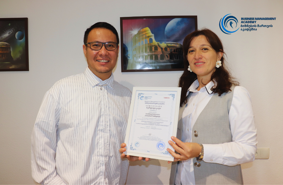 Knowledge and Growth — Success Framed in a Certificate